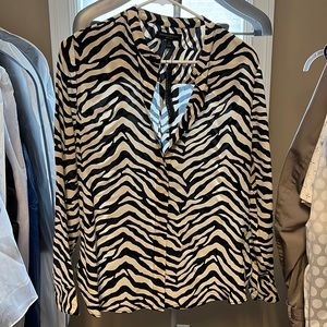 Banana republic silk shirt